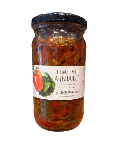 Pimiento agridulce 300 grs - Cristo de los cerros 