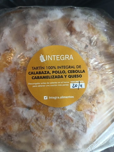 Tartín Pollo y Calabaza - Integra