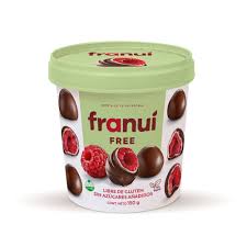 FREE Frambuesas con castañas de cajú  y manteca de cacao 150 grs - Franui