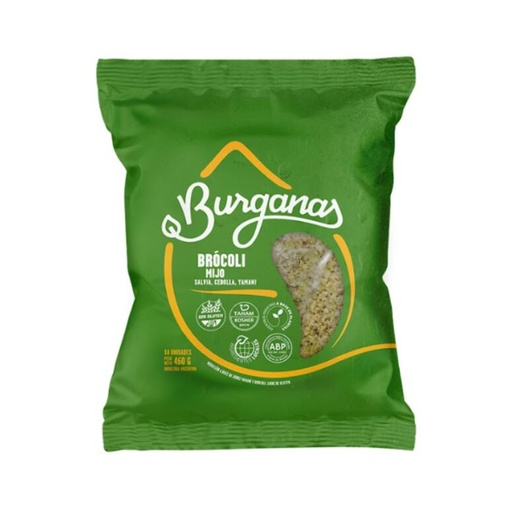Medallones de Brocoli y Mijo x 460g - Burganas 