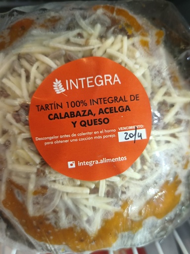 [510] Tartín acelga/queso/calabaza - Integra