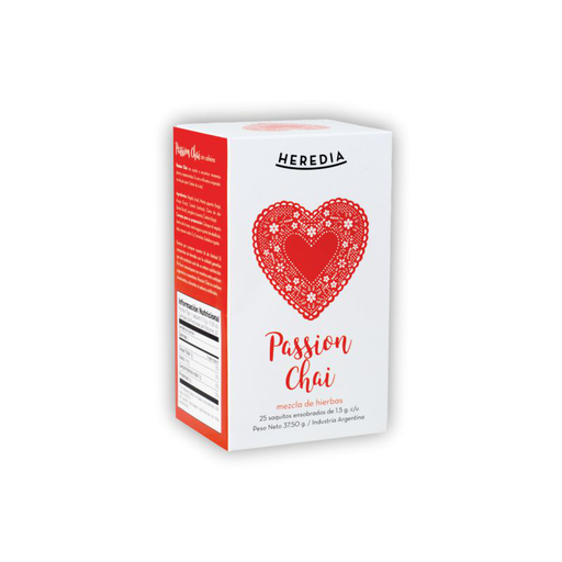 [637] Té Passion Chai Bienestar 25 saq. - Heredia