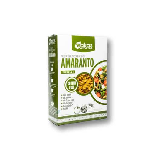 [651] Fusilli Multicereal c/amaranto 300g - Wakas