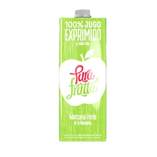 [767] Jugo 100% Exprimido Manzana Verde 1000ml - PURA FRUTTA