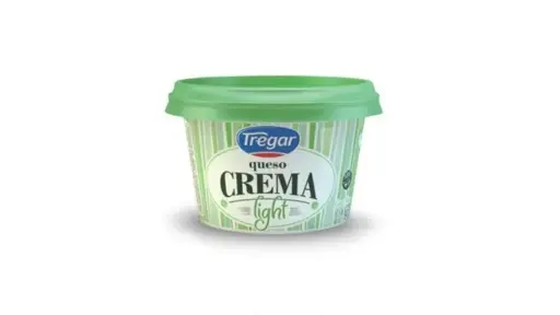 Queso crema light 190 grs - Tregar