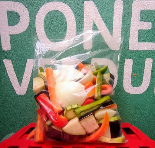 Vegetales en tiras x 500 grs